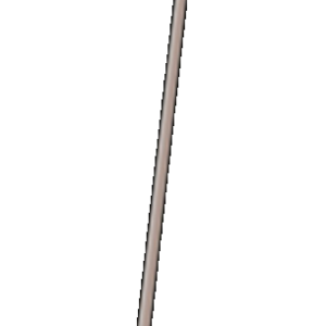 AIS56 – 6 dB AIS Fibreglass Antenna 2.7 m with fixed 10/20 m cable