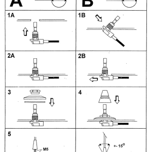 G-MOUNT HF (M5) – Mobile low-profile antenna mount for roof mounting