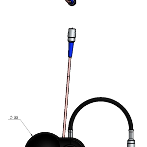 COMBISAT® MOUNT – Roof-mounted universal antenna base with integrated active GNSS antenna