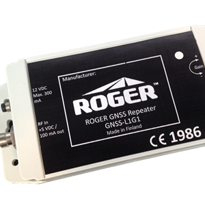 ROGER GNSS Repeater IP67 – GPS L1 / Galileo E1 / GLONASS G1 / BeiDou B1