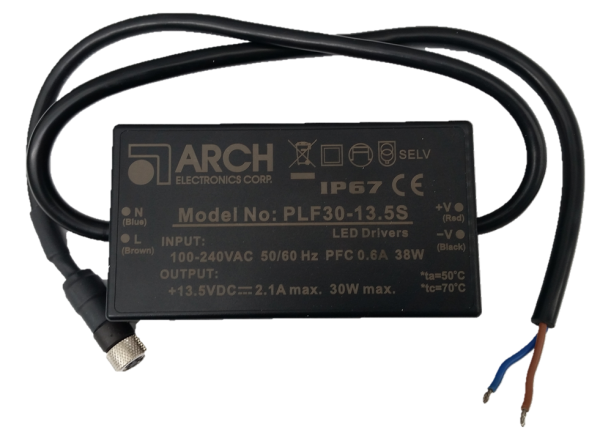 ROGER IP67 Power Supply for GNSS Repeaters