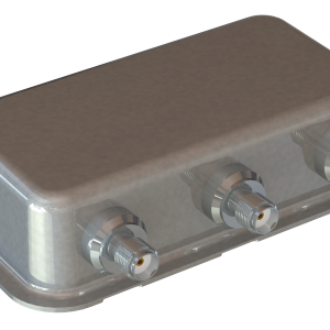 3-port low profile SMA-female Diplexer (0-500 / 800-2170 MHz)