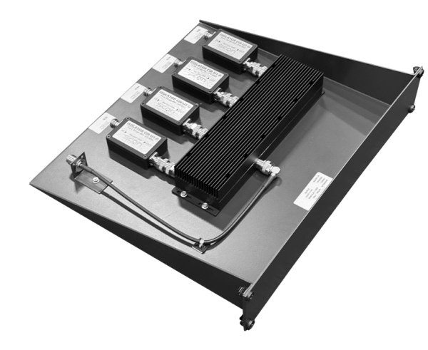 HC150-4 – Hybrid 4 channel VHF TX Combiner