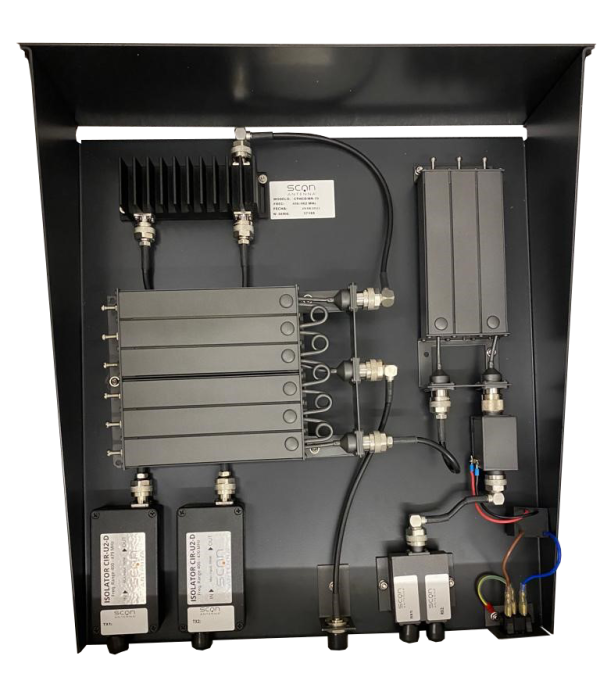 HCMR450-2-DU – Hybrid 2 channel UHF TX/RX Combiner and Duplex Filter