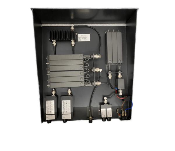 HCMR150-2-DU – Hybrid 2 channel VHF TX/RX Combiner and Duplex Filter