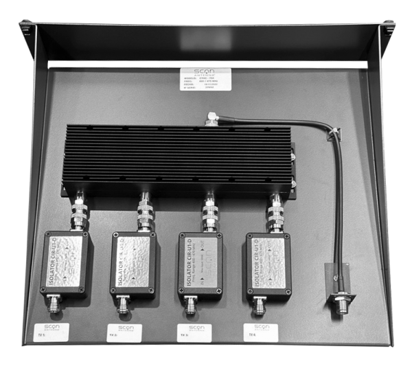 HC150-4 – Hybrid 4 channel VHF TX Combiner - Billede 3